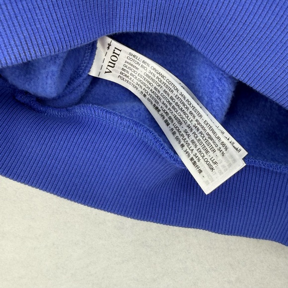 NWT Vuori Restore Oversized Hoodie Bright Iris Small VW2002 - Picture 7 of 11